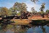 Banteay Srei temple - the 2nd enclosure from the moat